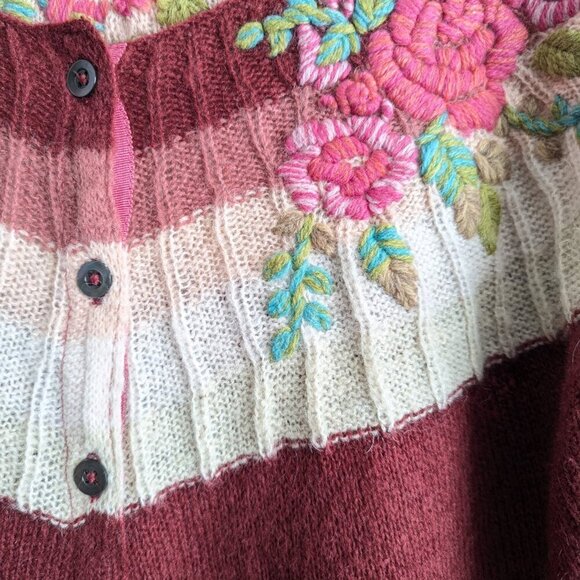 Sundance floral embroidered cardian - Picture 5 of 9